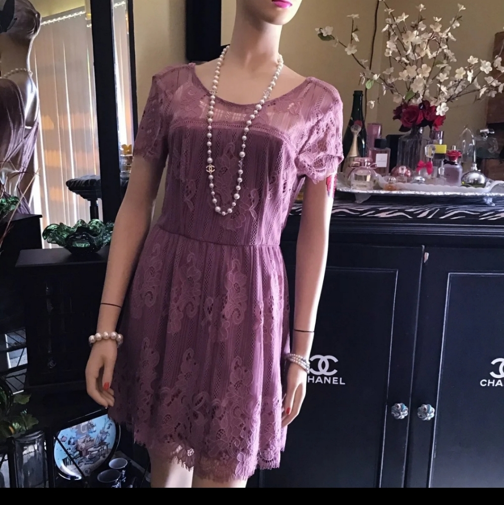 Charlotte Russe Open Back Dress